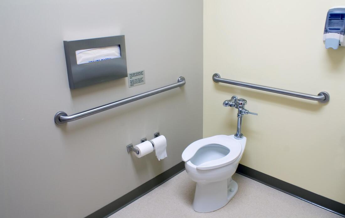 bathroom accessibility products after installation  